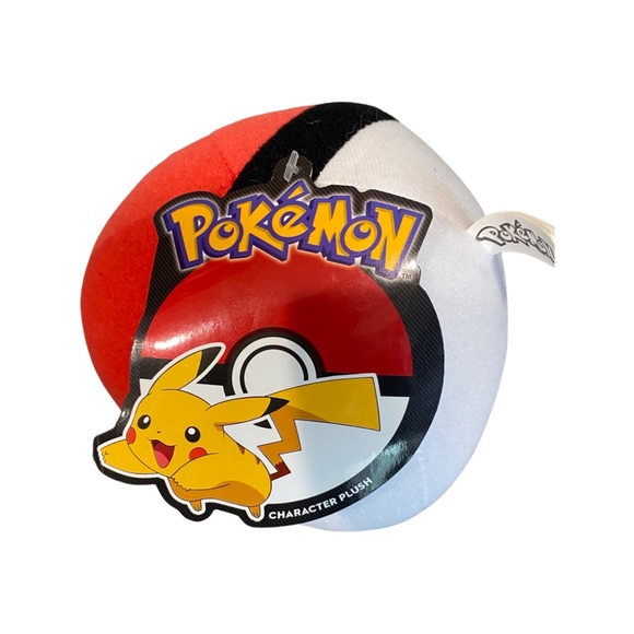 Set of 2 pokemon plush, Pokeball and Charmander - Picture 5 of 7